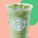 Starbucks Iced Pineapple Matcha Drink